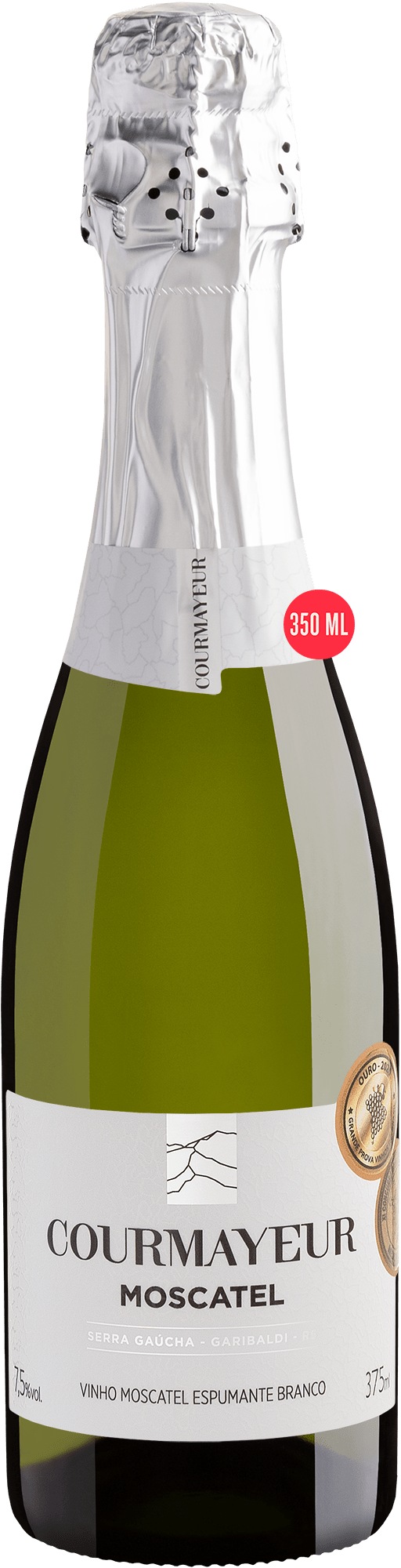 Courmayeur Vinho Espumante Moscatel 375mL
