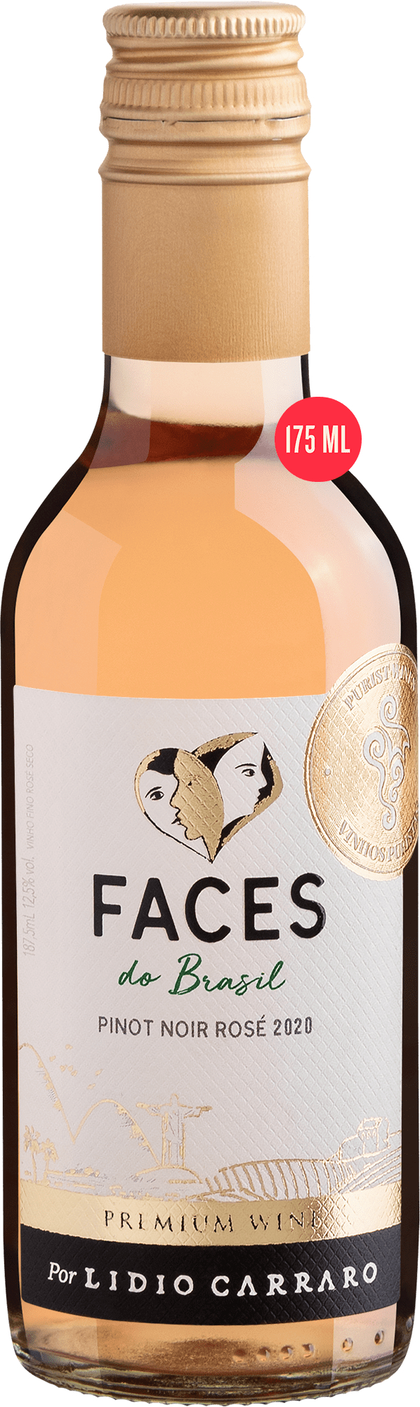 Lidio Carraro Faces do Brasil Rose Pinot Noir 2020 187,5mL