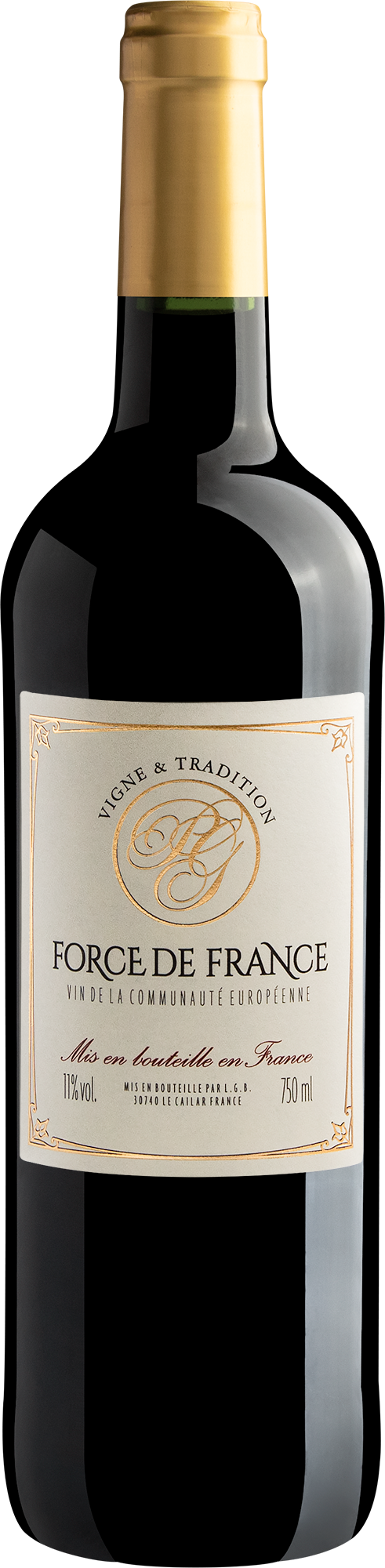 Vigne & Tradition Force de France Rouge 2020