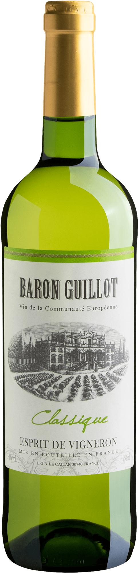 Baron Guillot Classique Esprit de Vigneron Blanc 2020
