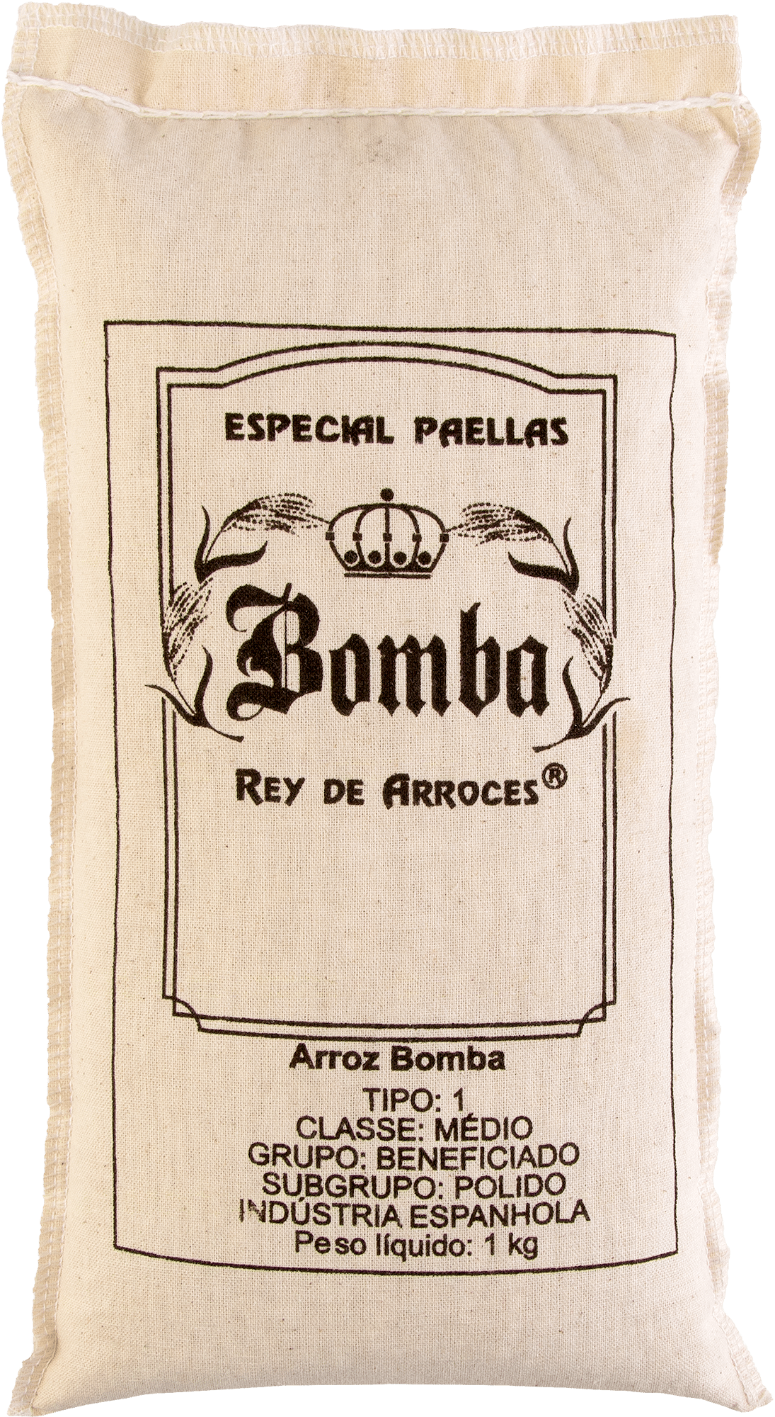 Arroz Bomba Rey de Arroces - 1kg