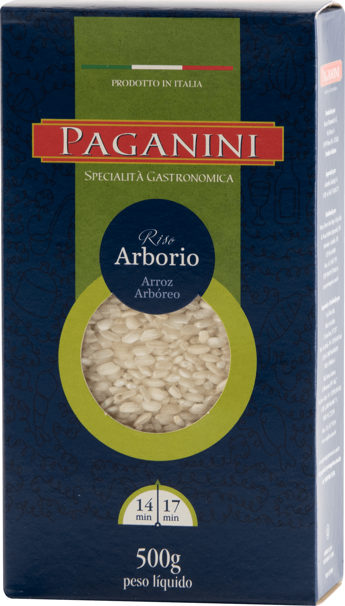 Arroz Arbóreo Paganini - 500g