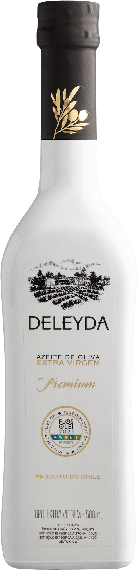 Azeite de Oliva Extra Virgem Premium Deleyda - 500ml