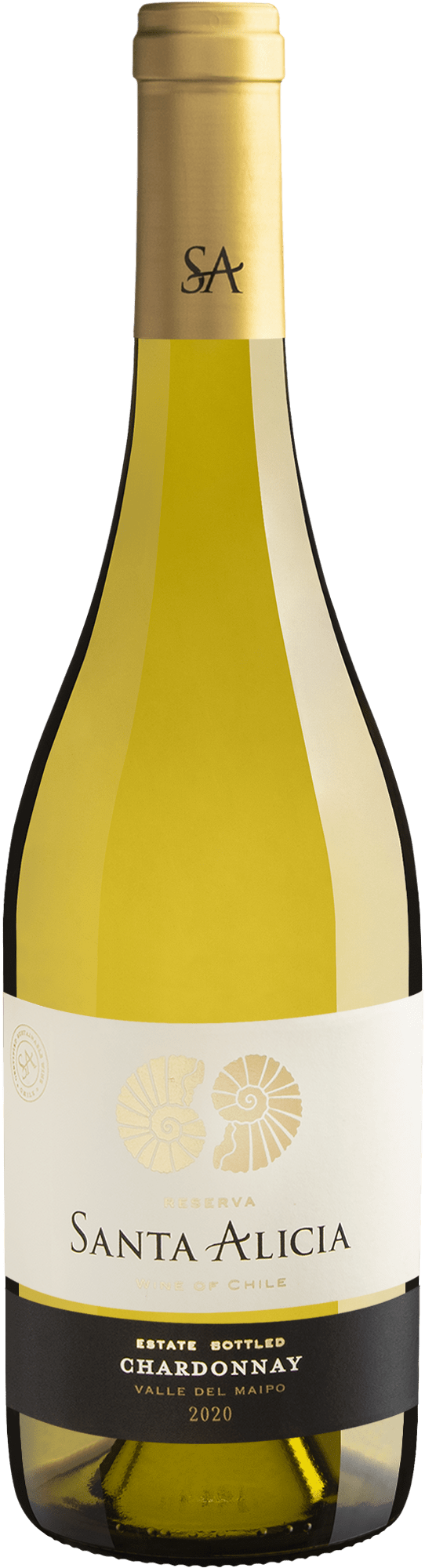 Santa Alicia Reserva Chardonnay Estate Bottled Valle del Maipo