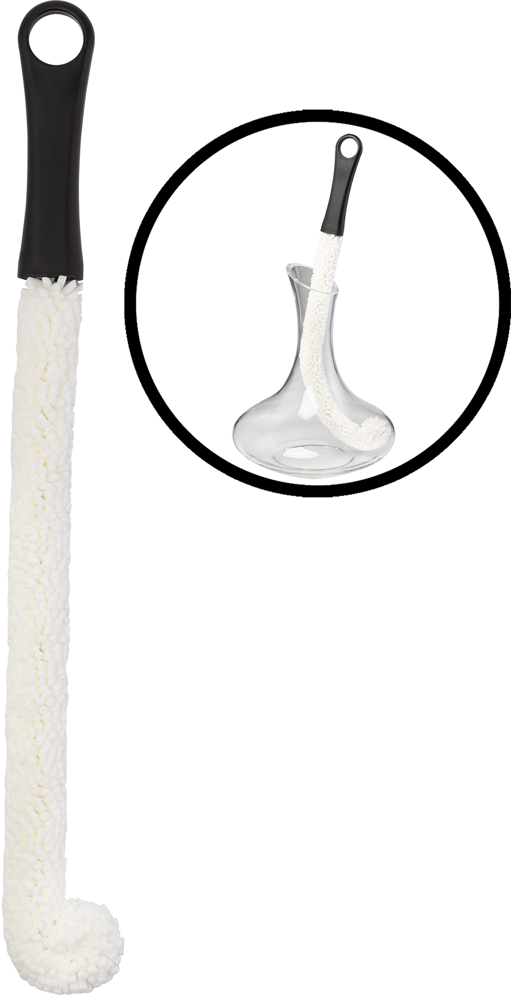 Escova Para Decanter e Taça Bon Gourmet - 41 cm