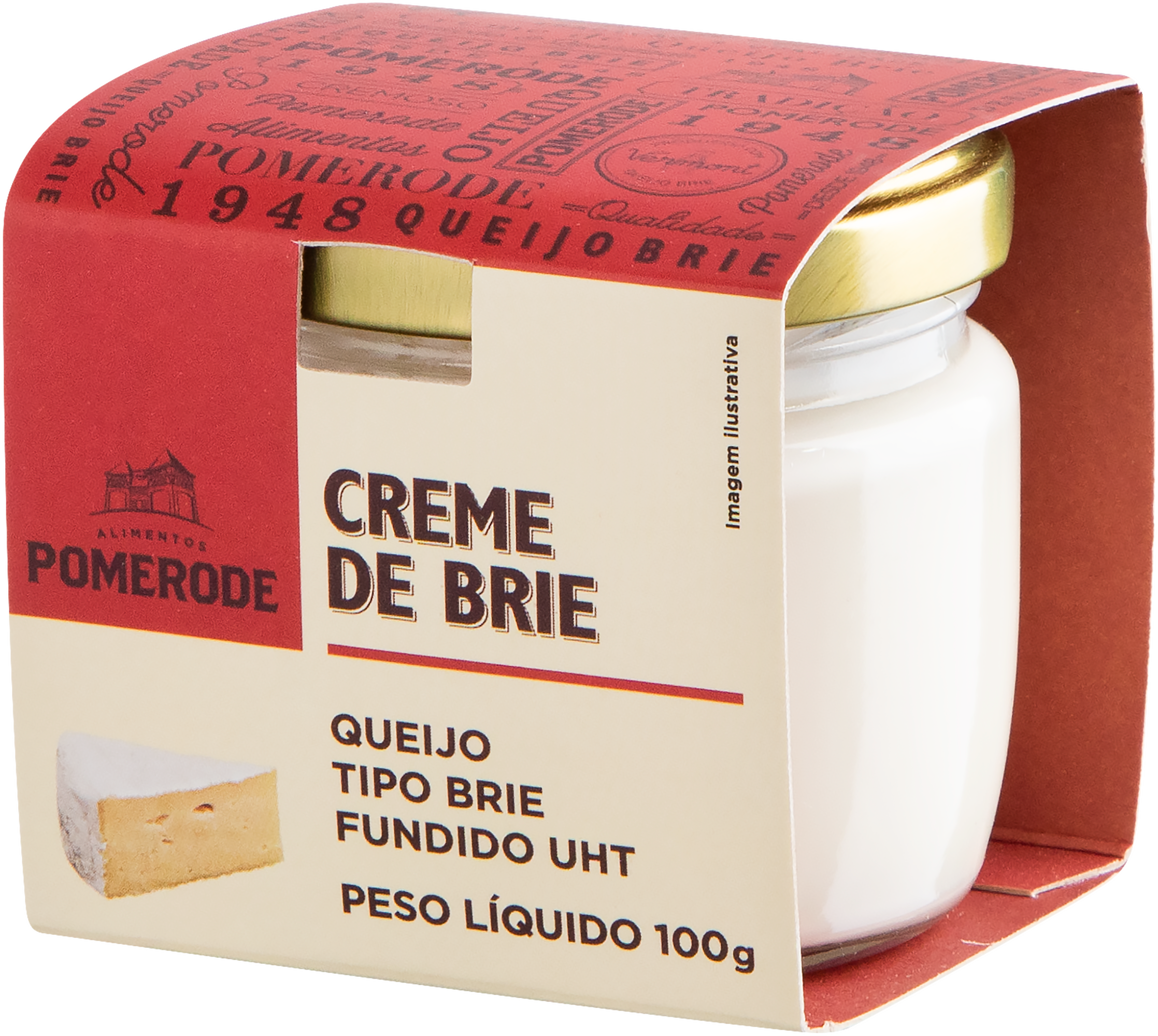 Creme de Queijo Tipo Brie Pomerode - 100g
