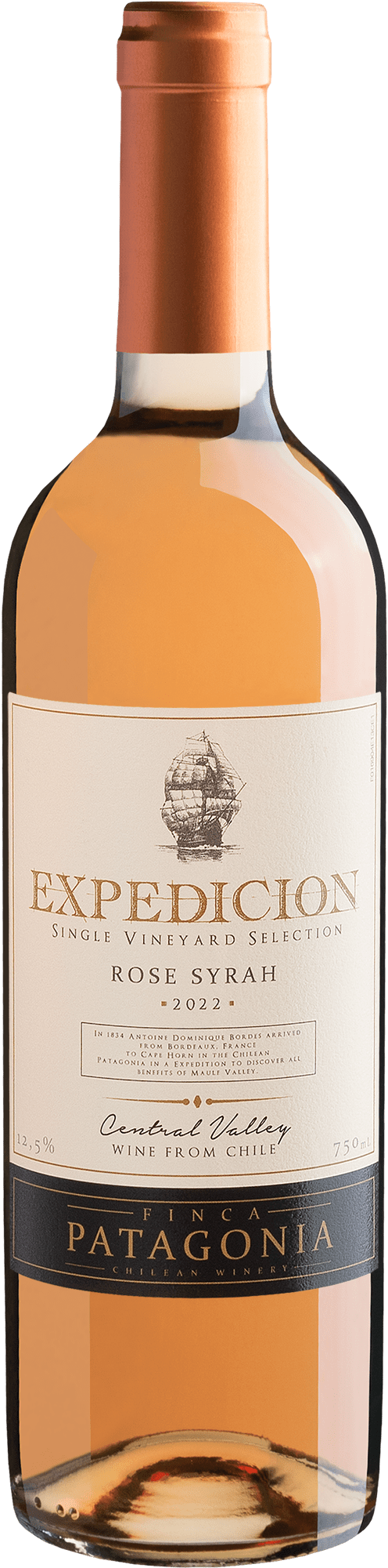 Finca Patagonia Expedicion Single Vineyard Selection Syrah Rosé Central Valley D.O. 2022