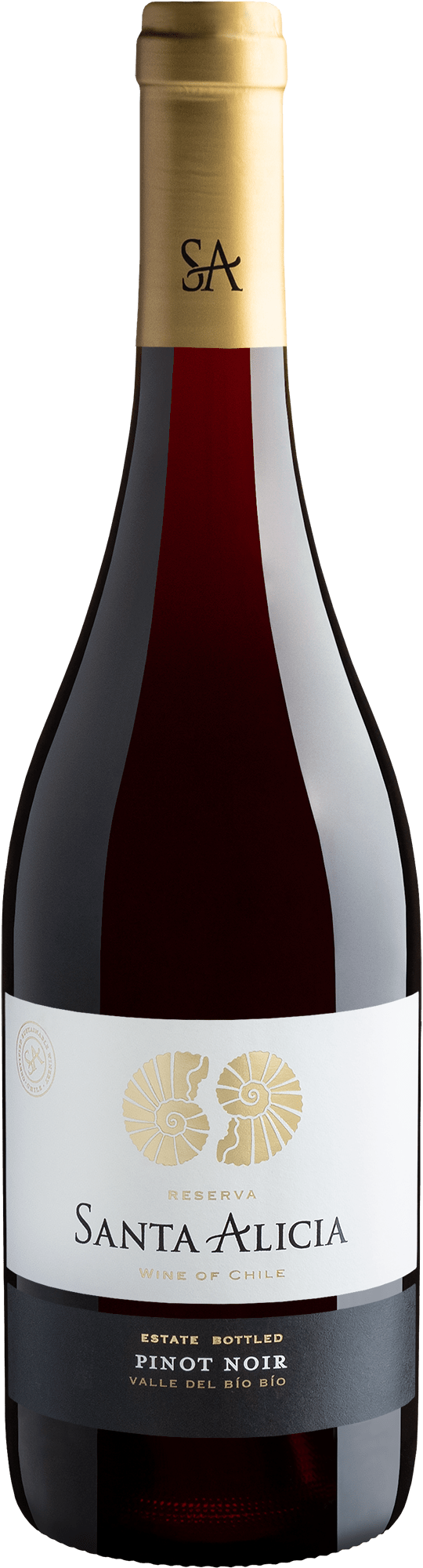 Santa Alicia Reserva Pinot Noir Valle del Bío Bío 2022