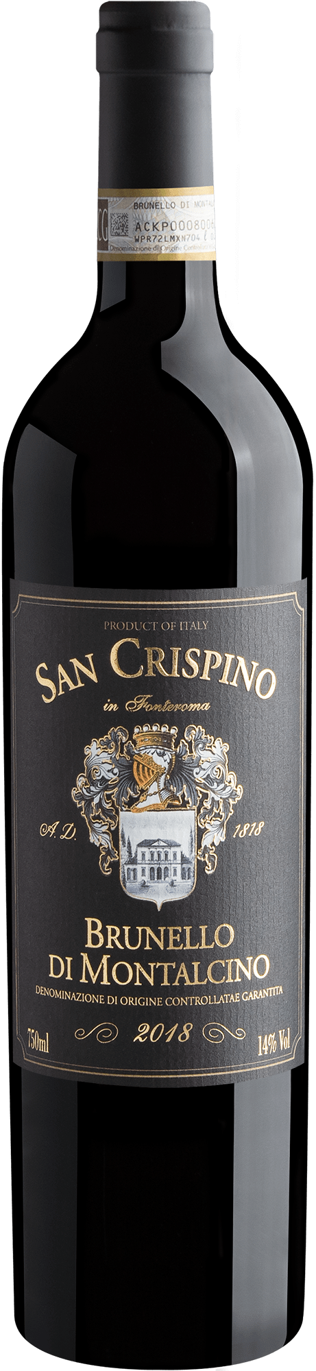San Crispino in Fonteroma Brunello di Montalcino DOCG 2018