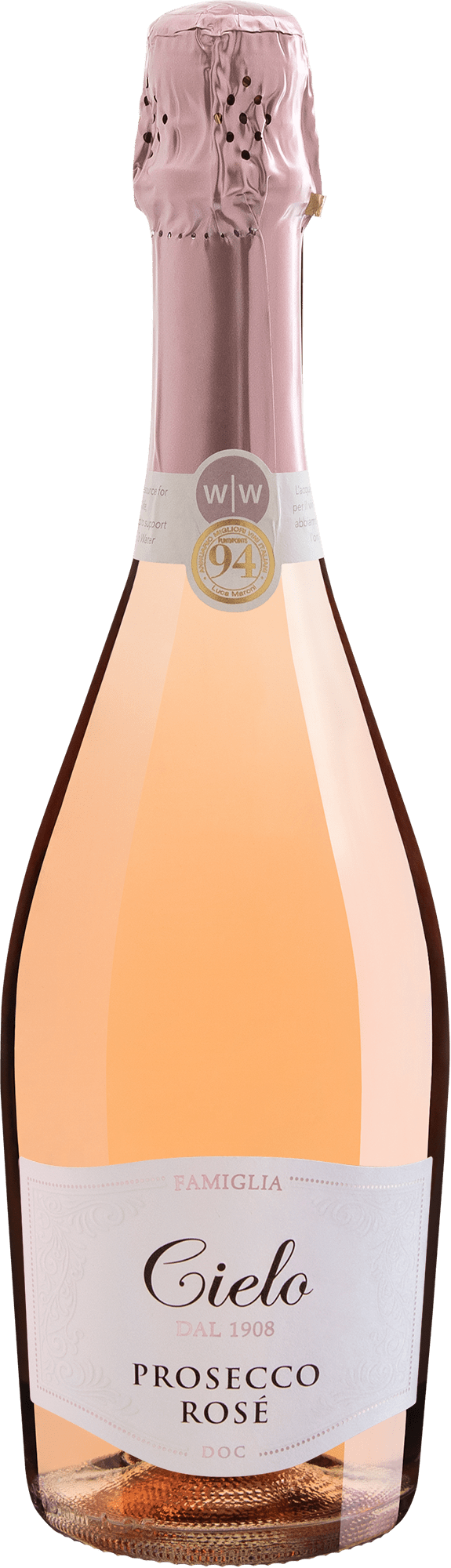 Famiglia Cielo dal 1908 Prosecco Rosé DOC 2021