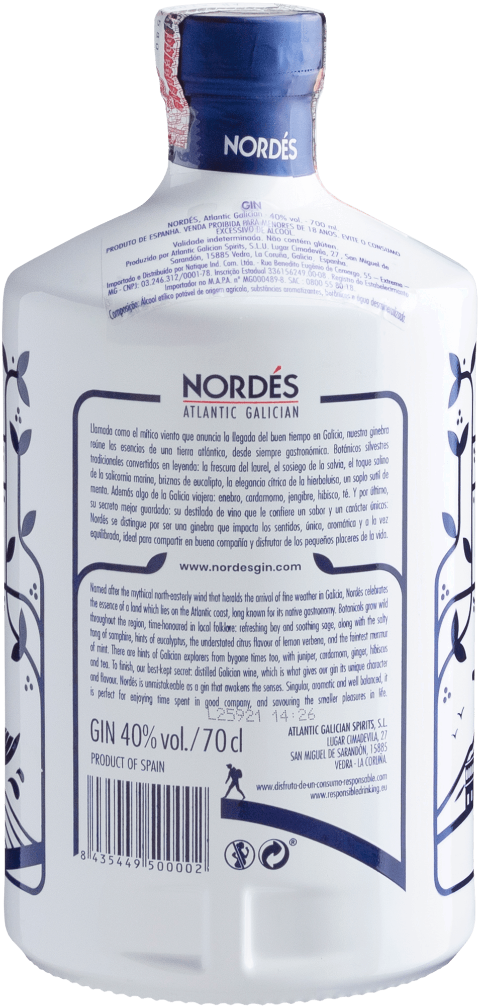 Gin Nordés Edición Exclusiva Año Xacobeo - 700mL 2