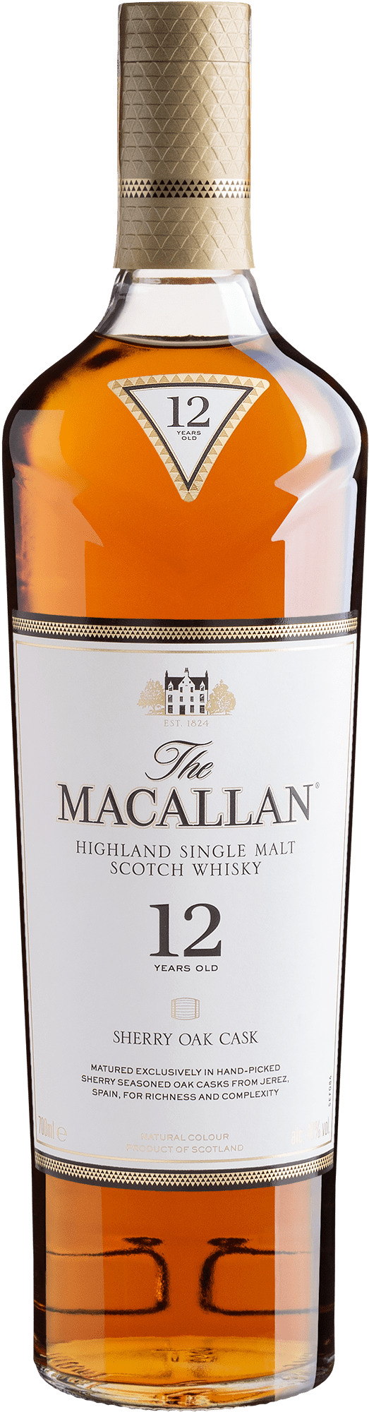 Whisky Macallan Sherry Oak 12 anos Single Malt