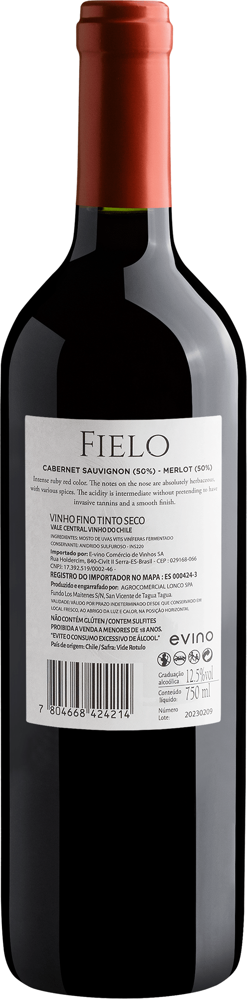 Fielo Cabernet Sauvignon-Merlot Valle Central D.O. 2