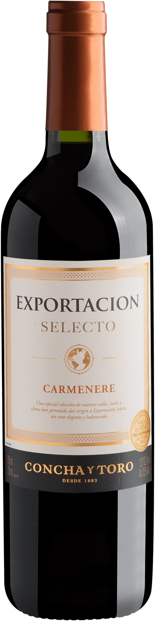 Concha y Toro Exportacion Selecto Carménère 2022