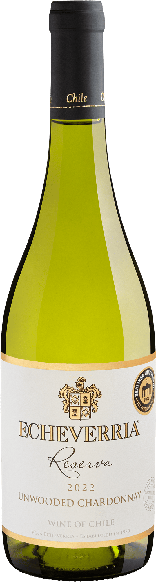 Echeverria Unwooded Chardonnay Reserva 2022