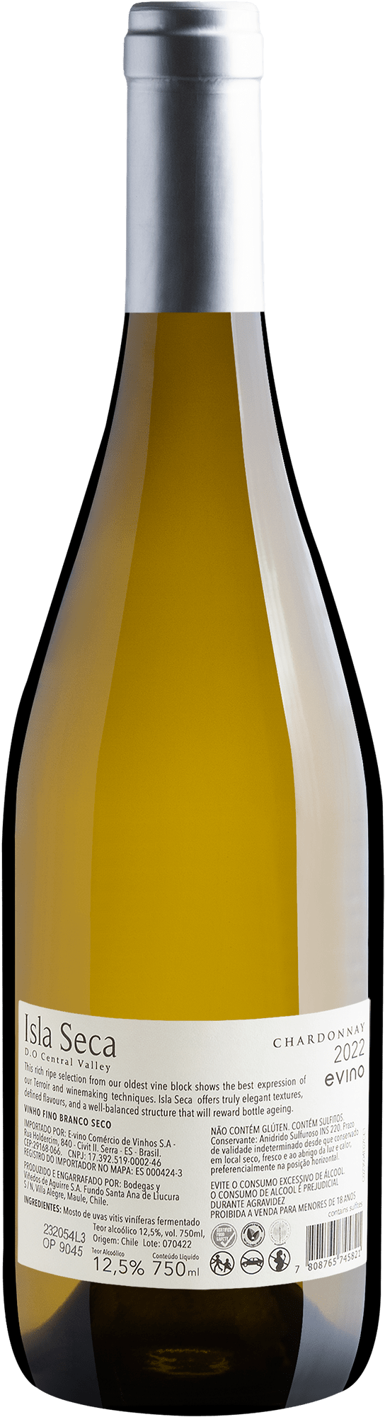 Isla Seca Winemaker Selection Chardonnay Central Valley D.O. 2022 2