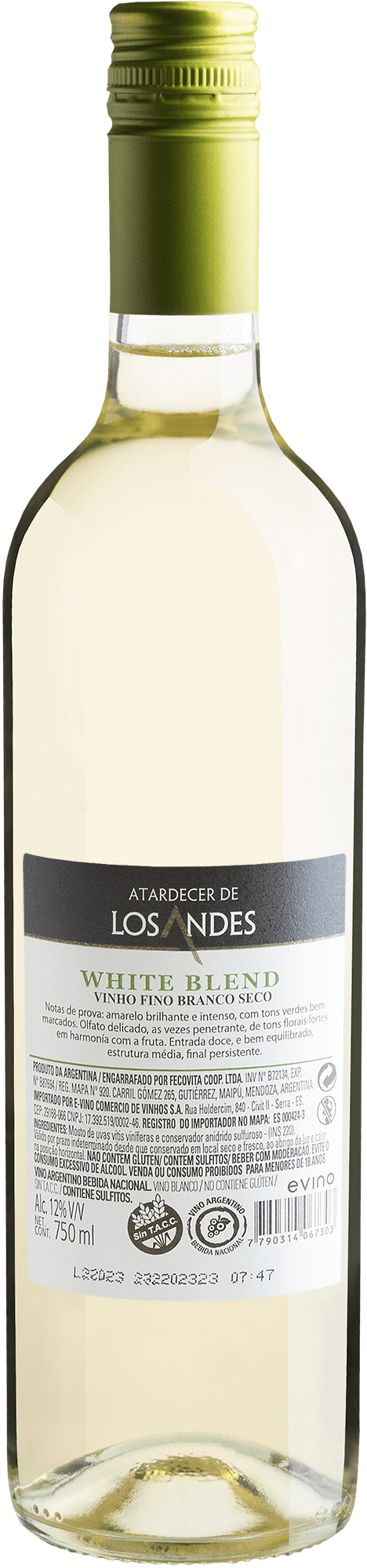 Atardecer de Los Andes White Blend 2023 2
