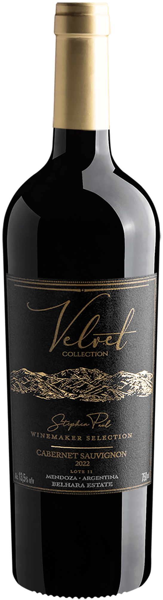 Velvet Collection Stephen Paul Winemaker Selection Cabernet Sauvignon Lote 11 2022