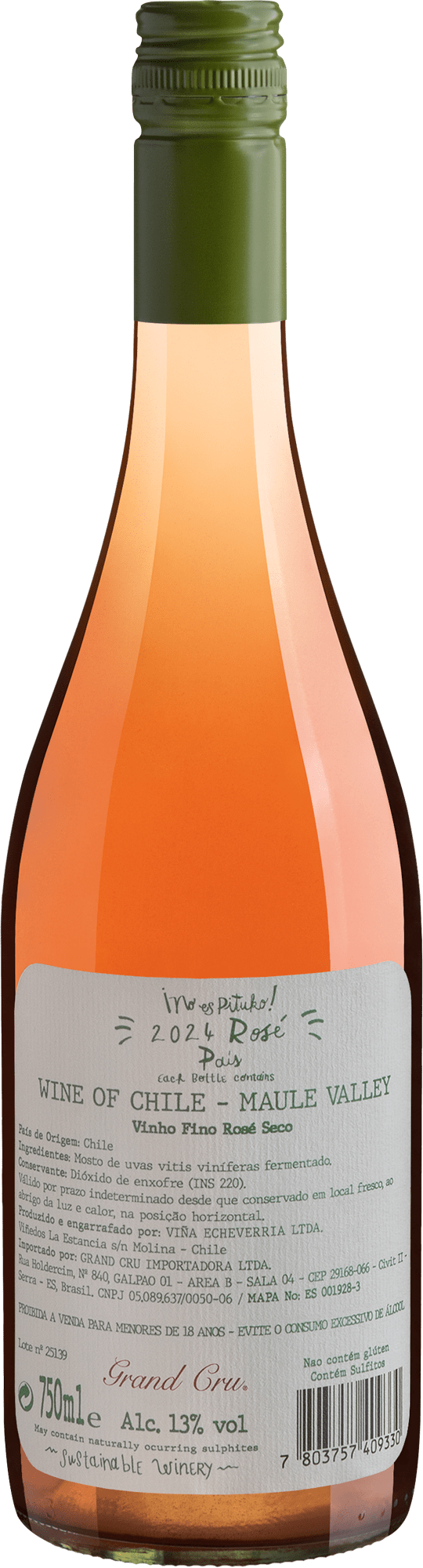 No es Pituko País Rosé 2024 2