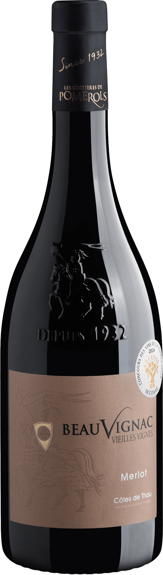 Beauvignac Vieilles Vignes Merlot Côtes de Thau IGP 2023