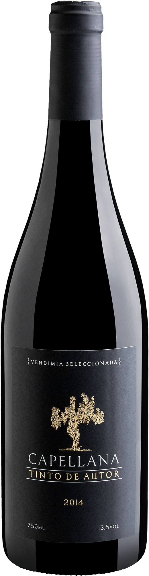 Capellana Tinto de Autor Crianza Utiel-Requena DOP 2014