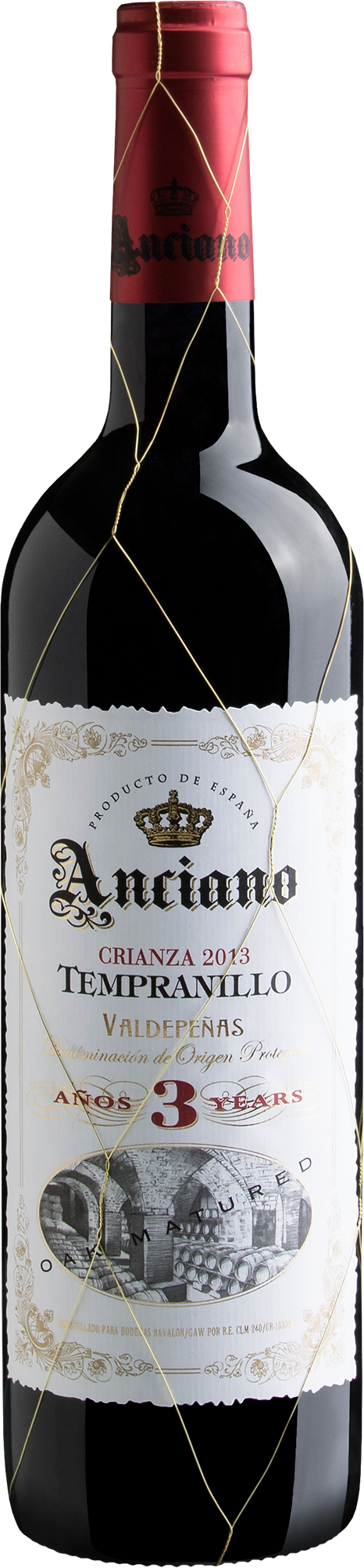 Anciano Crianza 3 years Valdepeñas D.O. 2013