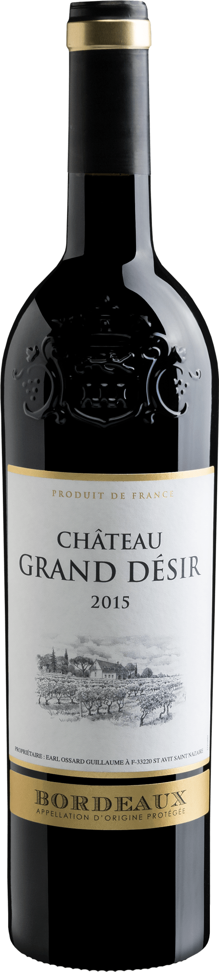 Bordeaux Château Grand Désir AOP 2015