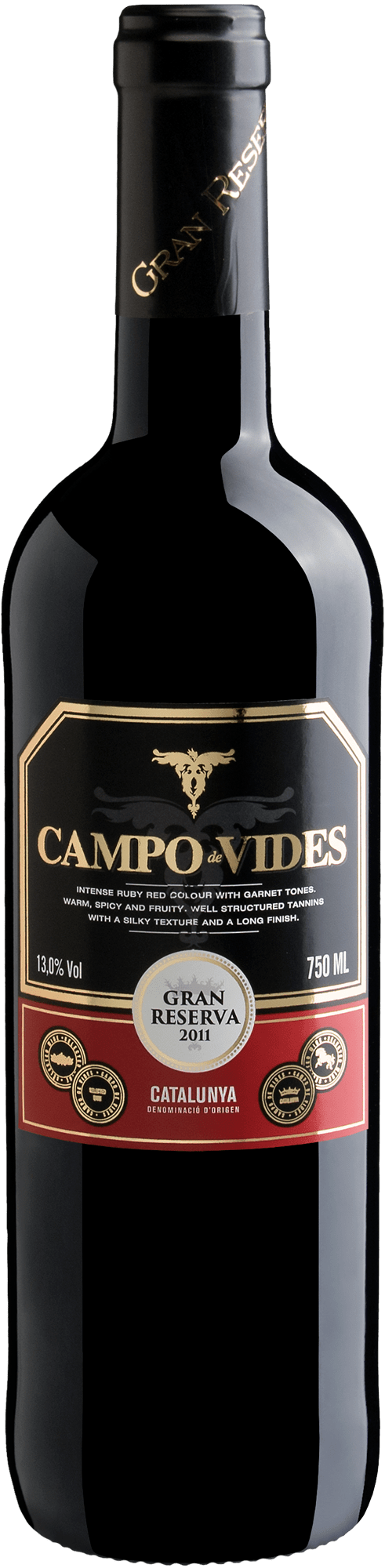 Campo Vides Gran Reserva Catalunya D.O. 2011