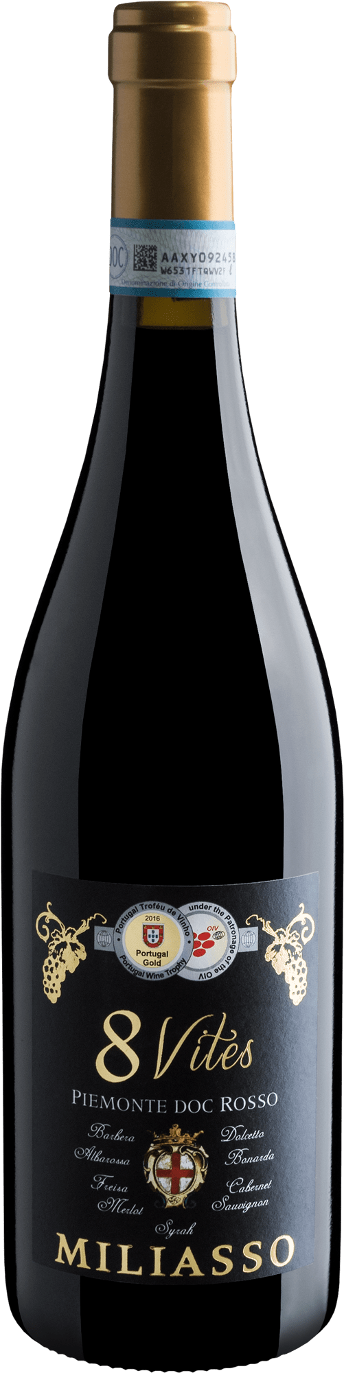 8 Vites Miliasso Piemonte DOC Rosso 2014