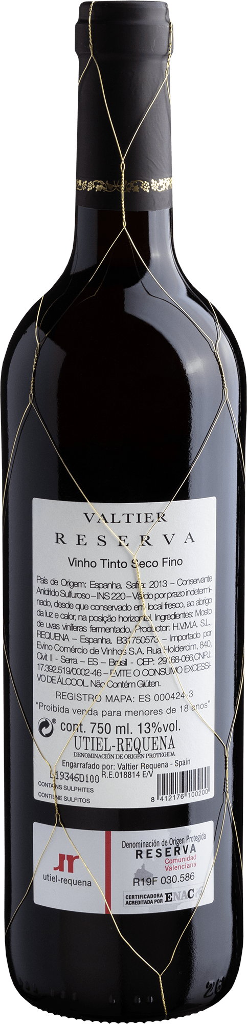Valtier Reserva Utiel-Requena DOP 2013 2