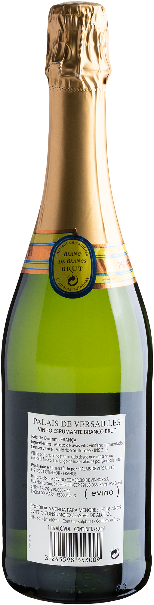 Palais De Versailles Blanc de Blancs Brut 2