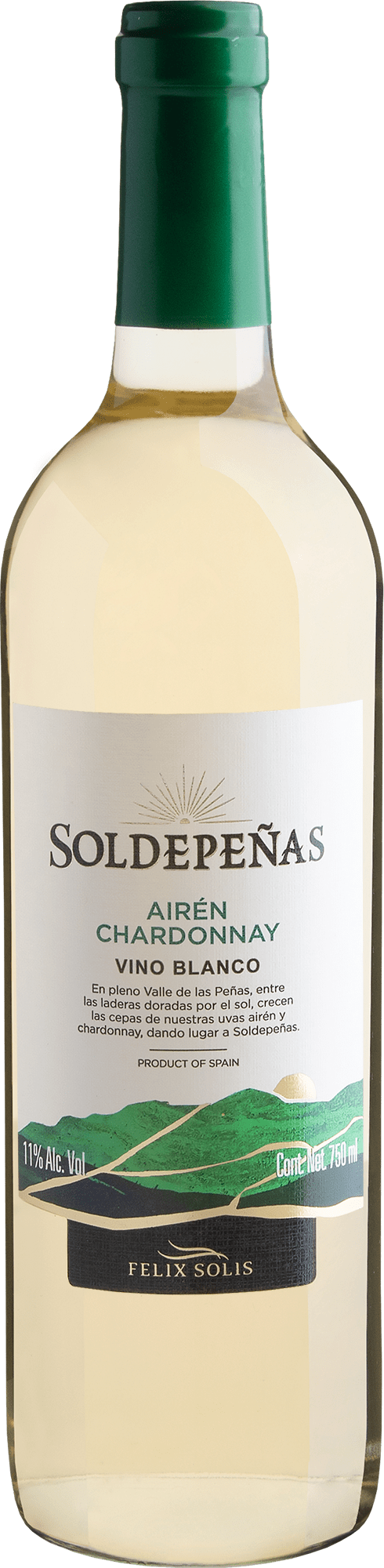 Soldepeñas Airén Chardonnay Vino Blanco