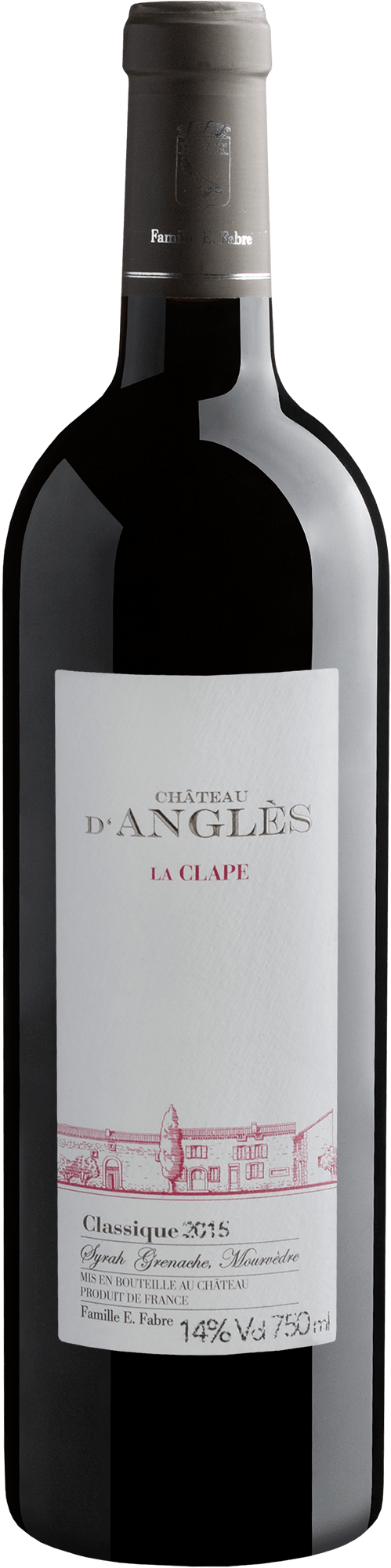 Château d'Angles Classique La Clape AOC 2015