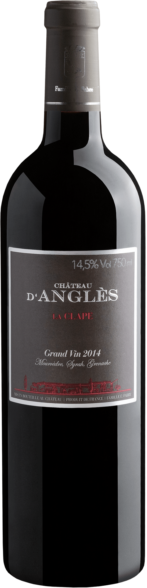 Château d'Angles Grand Vin La Clape AOC 2014