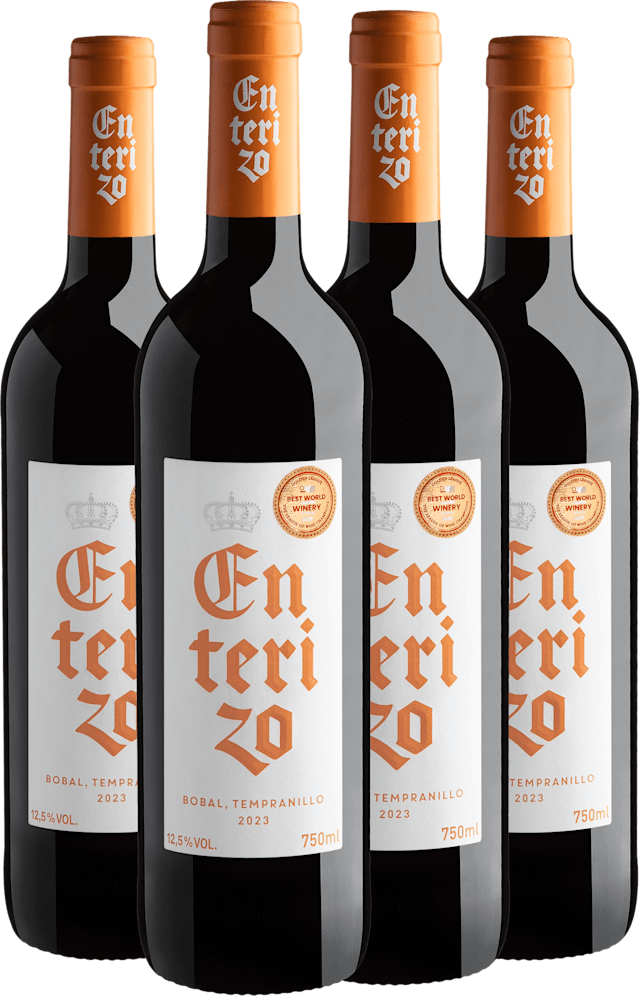 Kit 4 Enterizo Bobal-Tempranillo Utiel-Requena DOP