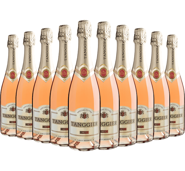 Kit 10 Tanggier Brut Rosé