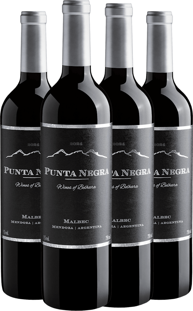 Kit 4 Punta Negra Wines of Belhara Malbec