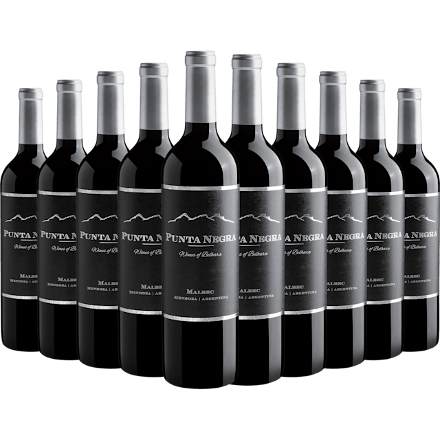 Kit 10 Punta Negra Wines of Belhara Malbec*