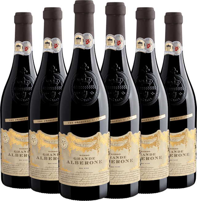 Kit 6 Grande Alberone Vino Rosso d'Italia