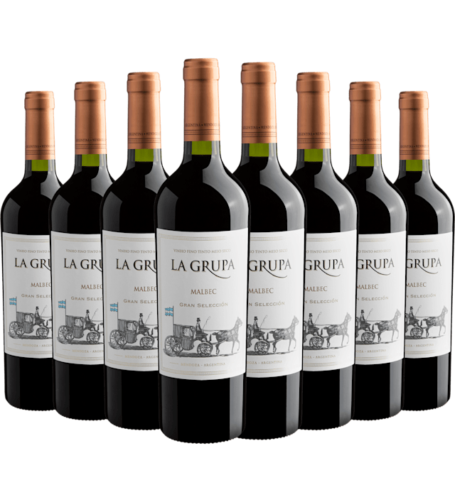 Kit 8 La Grupa Gran Selección Malbec