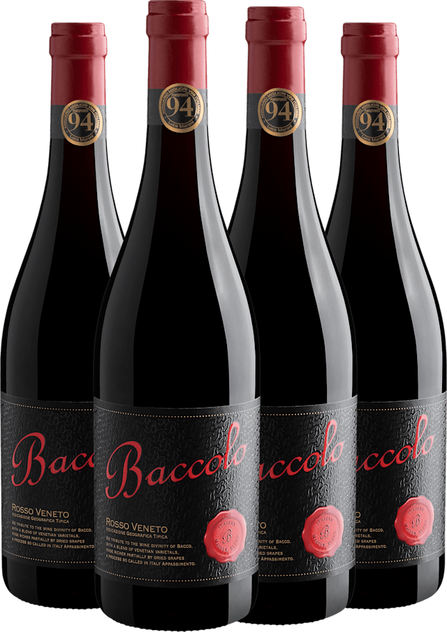 Kit 4 Baccolo Apassimento Rosso Veneto IGT