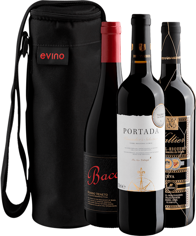 Kit 3 Vinhos Premiados + Bolsa Exclusiva