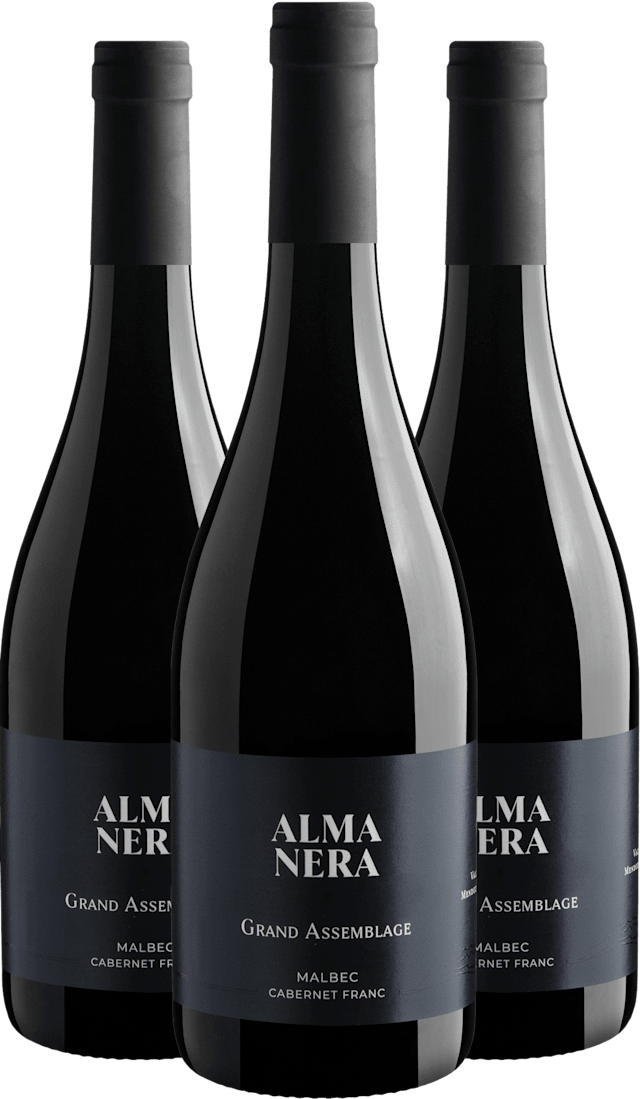 Kit 3 Alma Nera Grand Assemblage Malbec-Cabernet Franc