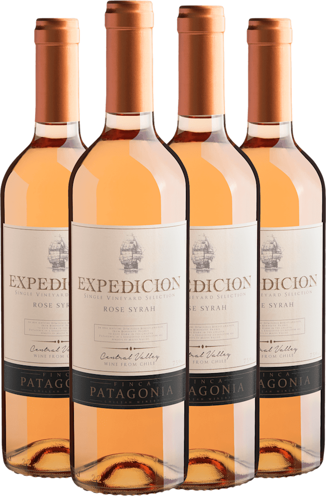 Kit 4 Finca Patagonia Expedicion Syrah Rosé