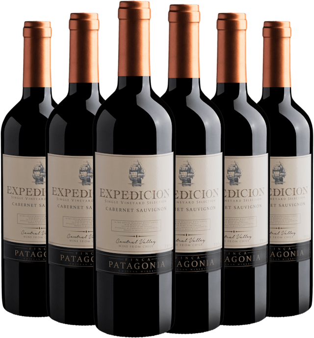 Kit 6 Expedicion Single Vineyard Selection Cabernet Sauvignon Central Valley D.O.