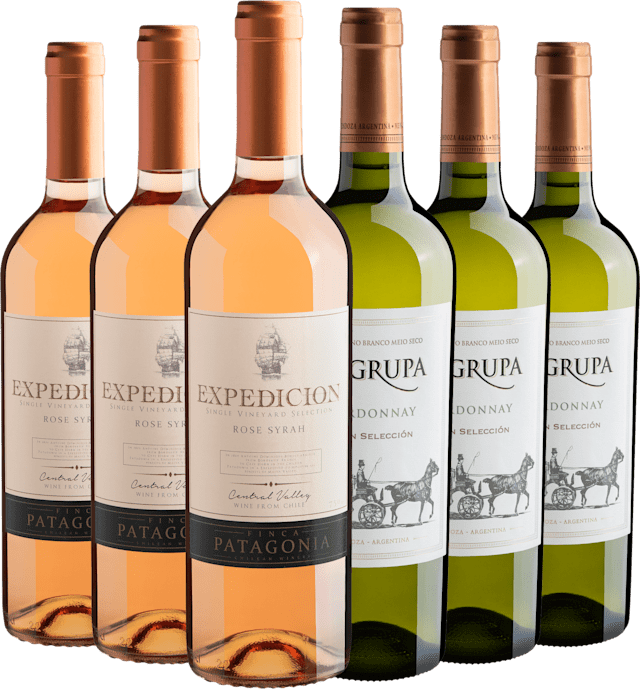 Kit 3 Finca Patagonia Expedicion + 3 La Grupa Gran Selección por R$27,90 cada garrafa