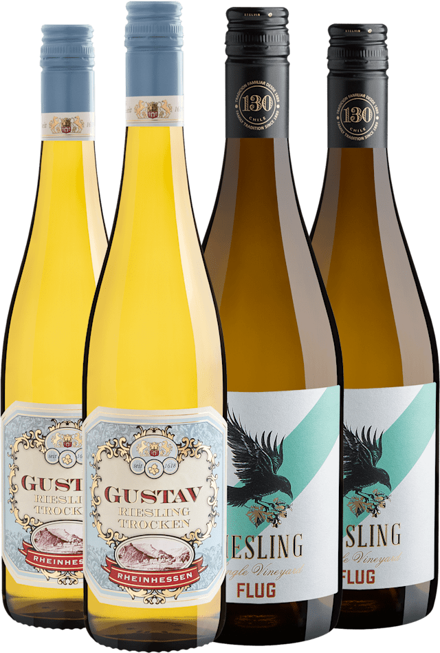 Kit Seleção Riesling | 4 garrafas por R$59,90 cada garrafa