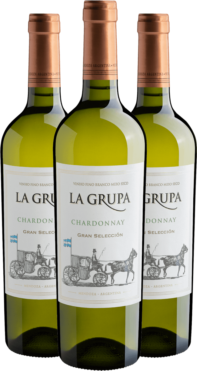 Kit 3 La Grupa Gran Selección Chardonnay