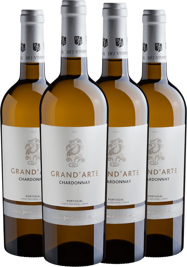 Kit 4 Grand'Arte Chardonnay Vinho Regional Lisboa
