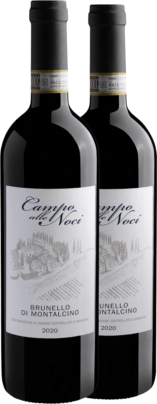 Kit 2 Campo Alle Noci Brunello di Montalcino DOCG por R$349,90 cada garrafa